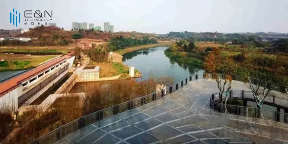 Zigong Yikun River Glass Plank Road