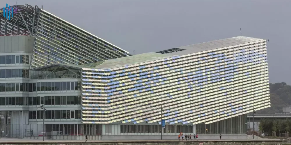 Métropole Normandy Rouen Headquarters Building glass