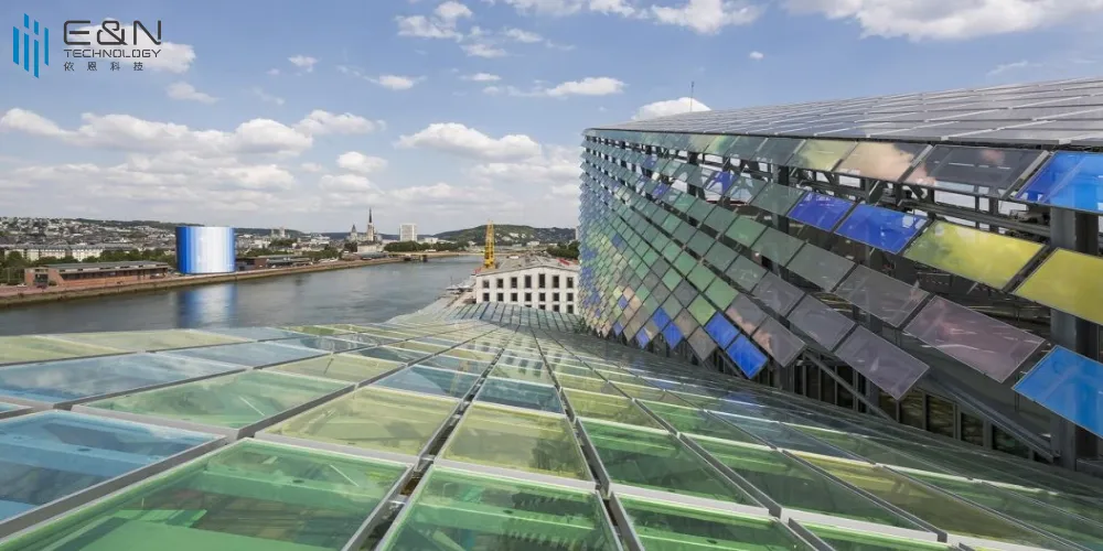 Métropole Normandy Rouen Headquarters Building glass