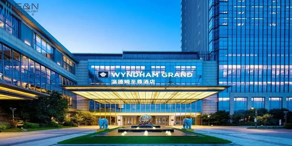 GroupInternational super high-end hotel brand Wyndham glass