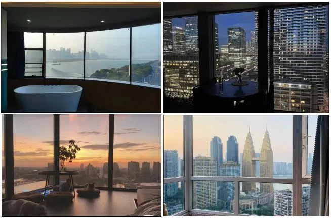 What are the requirements for window glass in high-rise buildings